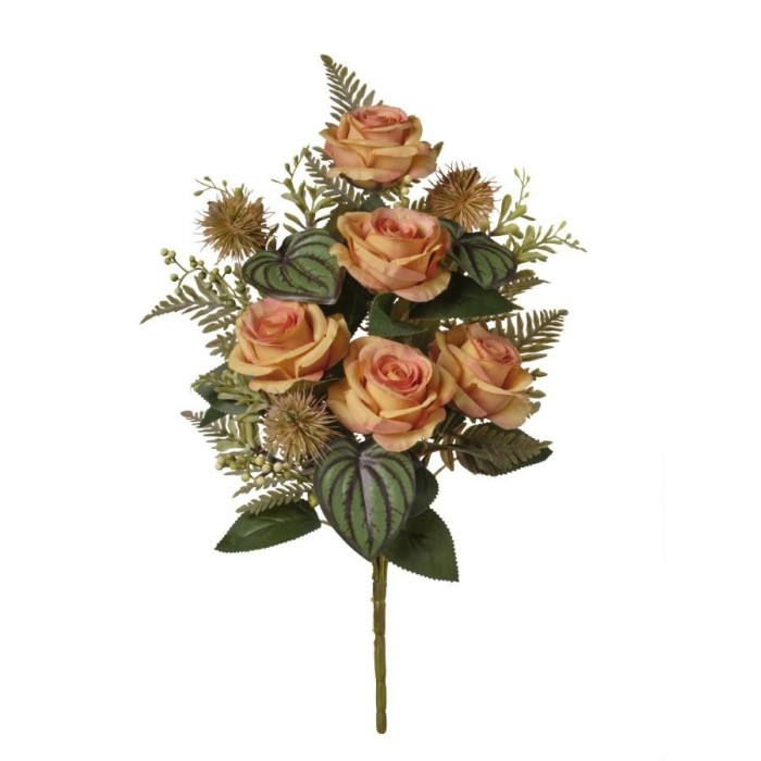 BUSH FRONTALE ROSE OROANGE 42C